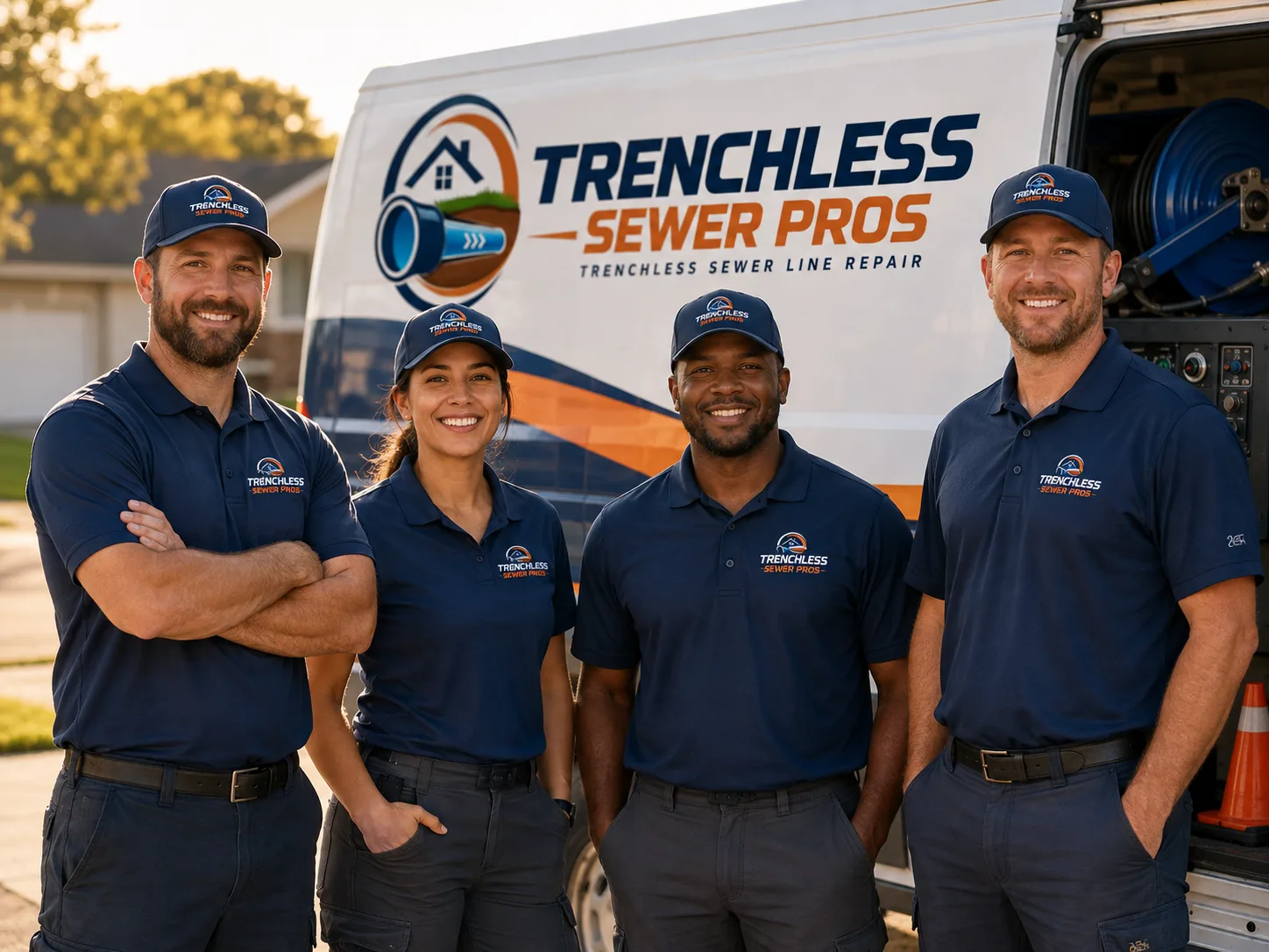 Trenchless Sewer Repair company in Numidia, PA